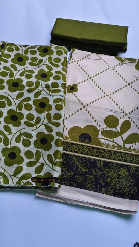 3 Piece Leaf Green Lawn